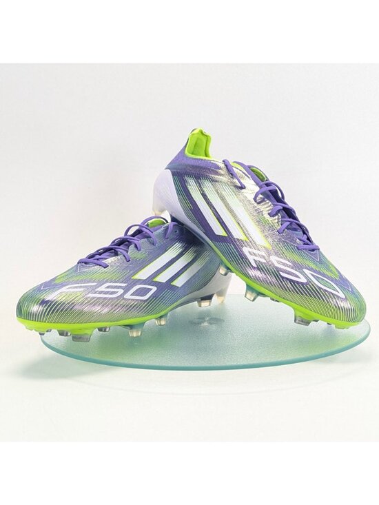adidas F50 Elite FG Soccer Cleats Purple Green JH7615 Mens 10.5 Womens 11.5 main image 5